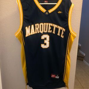 DWYANE WADE MARQUETTE NCAA JERSEY